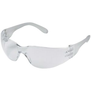 DELTA PLUS BRAVA2 CLEAR safety goggles with transparent lenses and padded arms for eye protection