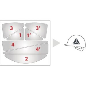 DELTA PLUS HESTICKER (10 PIECES)