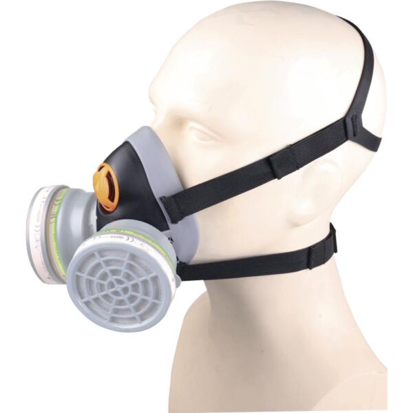 HALF-MASK IN PP - THERMOPLASTIC OVERMOULD