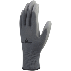 Gray gloves with a gray palm.