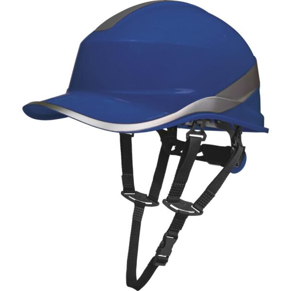 ABS SAFETY HELMET "BASEBALL CAP" SHAPE + CHIN ATTACHMENT - ROTOR ADJUSTMENT