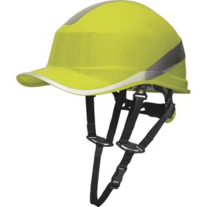 ABS SAFETY HELMET "BASEBALL CAP" SHAPE + CHIN ATTACHMENT - ROTOR ADJUSTMENT