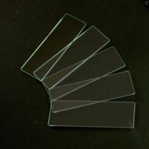glass slide plain