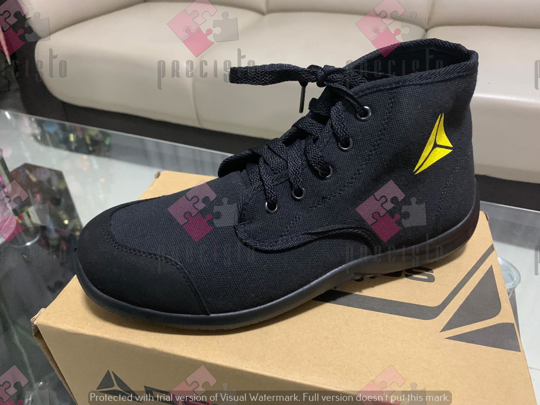 delta plus miami safety slip on trainers