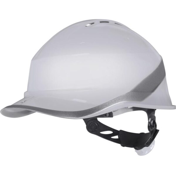 "BASEBALL CAP" SHAPE VENTED SAFETY HELMET - ROTOR ADJUSTMENT