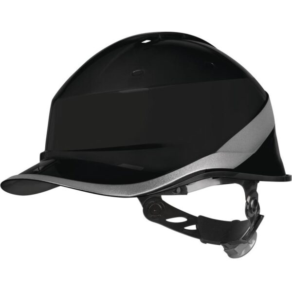"BASEBALL CAP" SHAPE VENTED SAFETY HELMET - ROTOR ADJUSTMENT