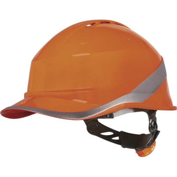 "BASEBALL CAP" SHAPE VENTED SAFETY HELMET - ROTOR ADJUSTMENT