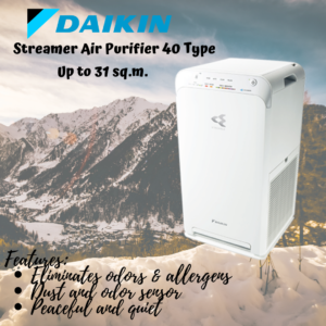 Daikin Streamer Air Purifier 40 Type