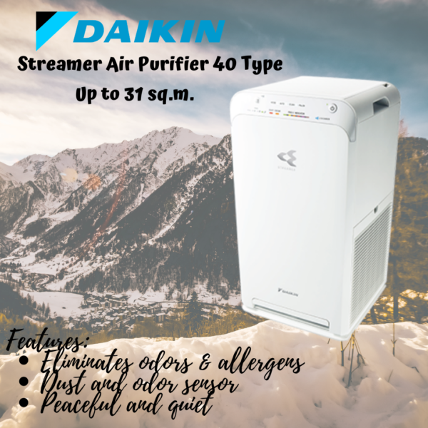 Daikin Streamer Air Purifier 40 Type