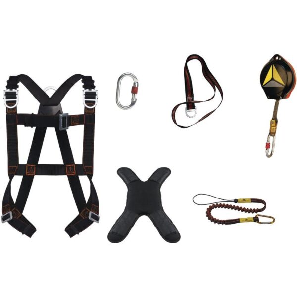"INDUSTRY" FALL ARRESTER KIT: HAR23H +AN13006C + AM002 + LV102100 + HAPAD + HA200