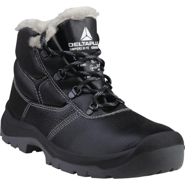 PIGMENTED SPLIT LEATHER BOOTS - FUR LINING - S3 CI SRC