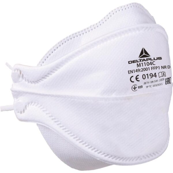 DISPOSABLE HALF-MASKS FFP1 WITH 4 FOLDABLE PARTS