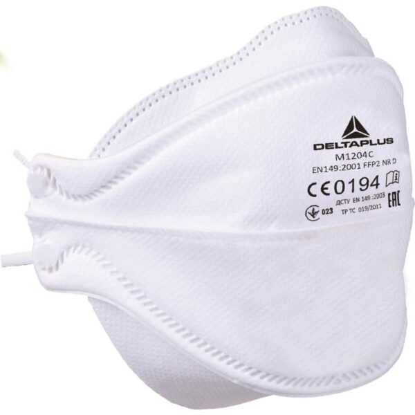 DISPOSABLE HALF-MASKS FFP2 WITH 4 FOLDABLE PARTS
