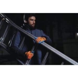 POLYESTER KNITTED GLOVE- LATEX COATING PALM