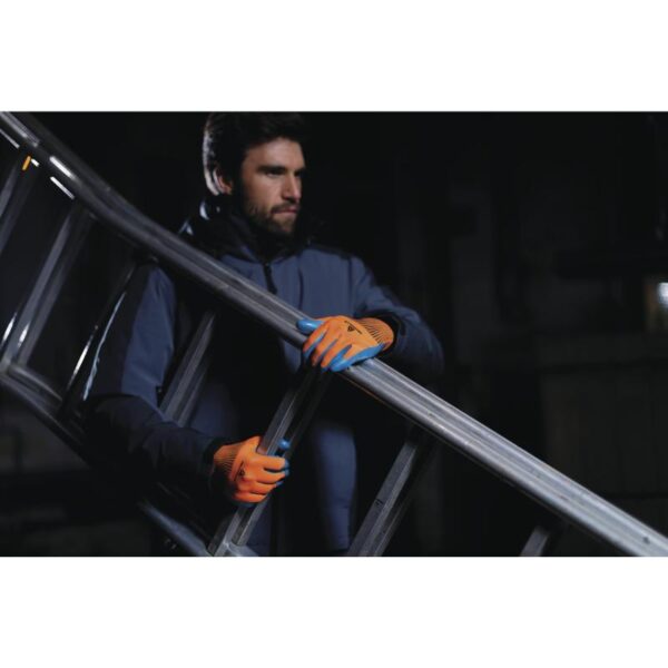 POLYESTER KNITTED GLOVE- LATEX COATING PALM