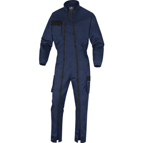 MACH2 WORKING OVERALL IN POLYESTER/COTTON - DOUBLE ZIP