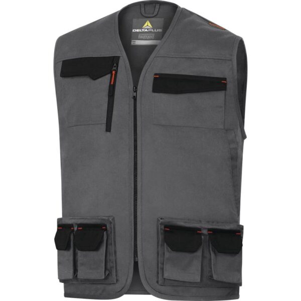 MACH2 WORKING VEST IN POLYESTER/COTTON