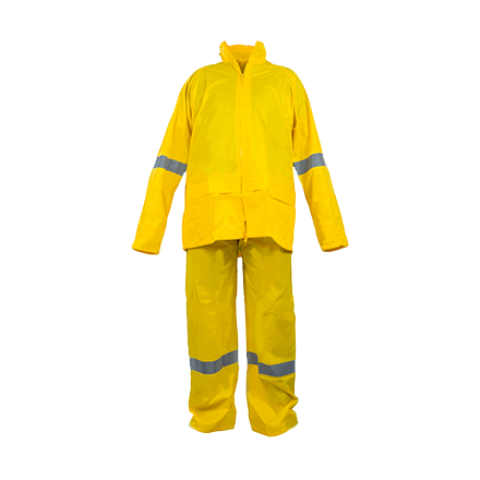 yellow FRONTLINER raincoat