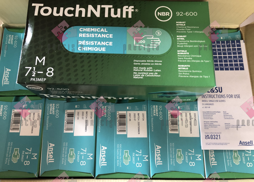 ANSELL TouchNTuff® 92-600 (100 PIECES) | PRECISTO INDUSTRIAL TRADING