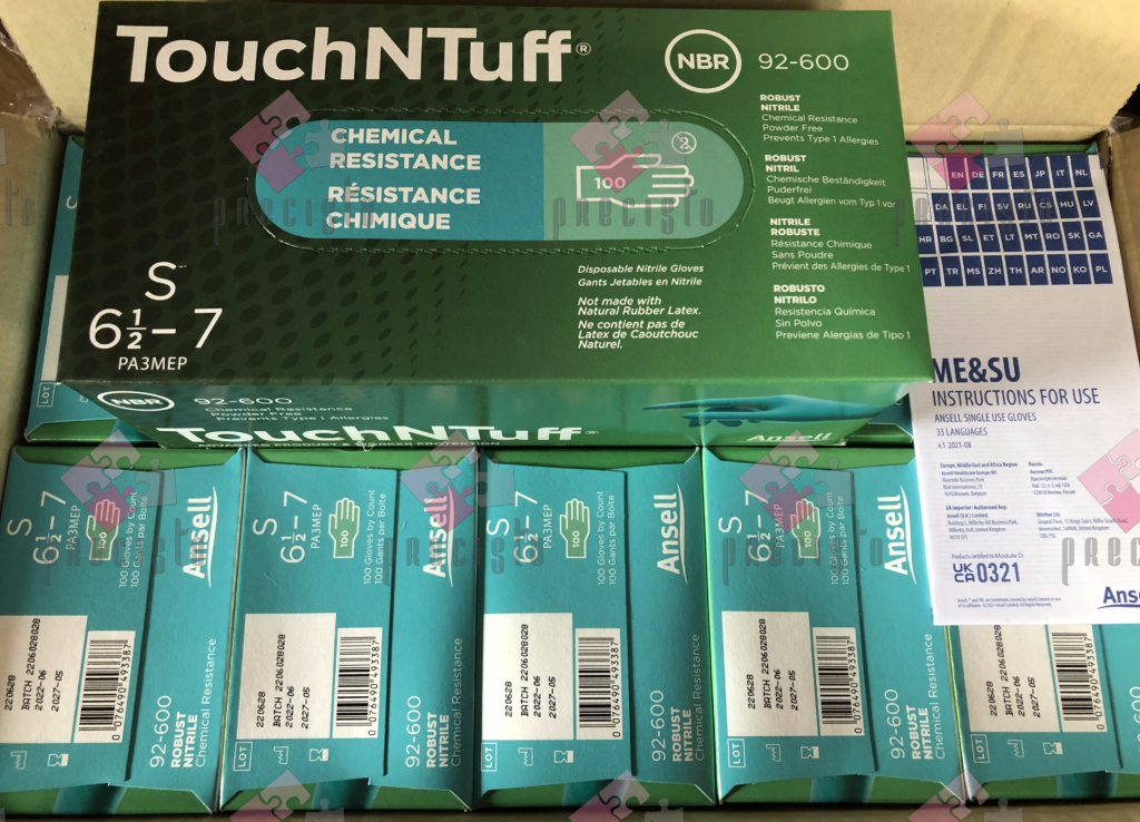 ANSELL TouchNTuff® 92-600 (100 PIECES) | PRECISTO INDUSTRIAL TRADING