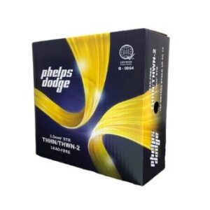 box of Phelps Dodge wire